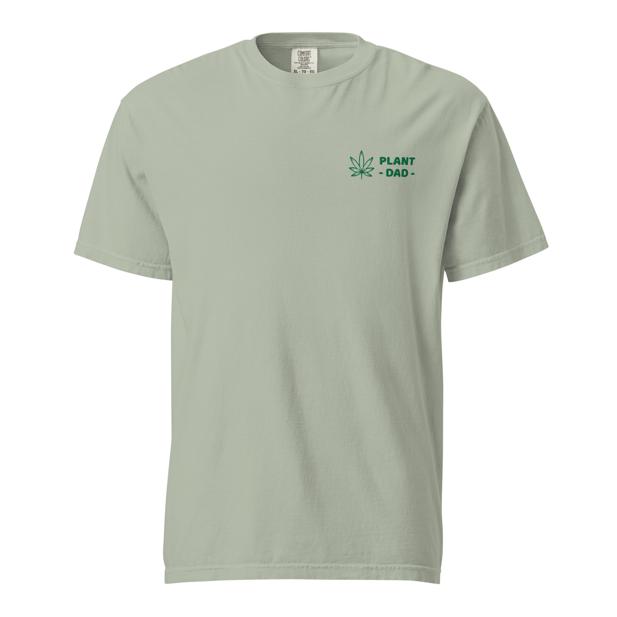 "Plant Dad" shirt in bay front view